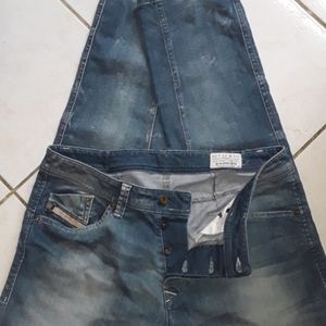DIESEL DARRON Jeans 33x32 DISTRESSED Slim Stretch